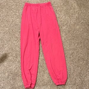 Lululemon Pink Jogger Pants